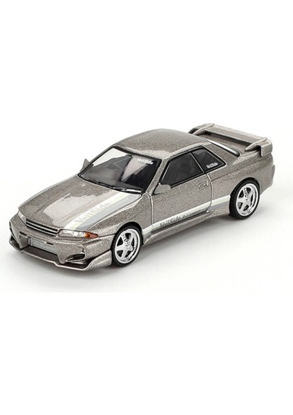 Bfs Mini Gt 1/64 Nissan Skyline GT-R(R32) Veilside Combat C-I Veilside Combat Grey - Blister Paket