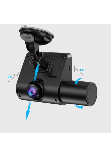 3 Lens Otomobil Kamerası M80 fırsatları