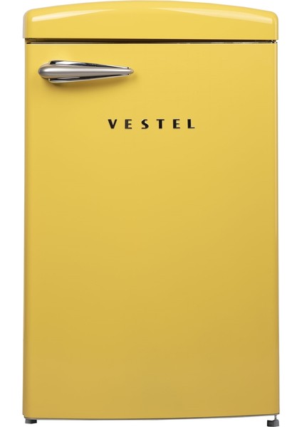 Retro SB14111 Sarı 122 Lt Statik Buzdolabı