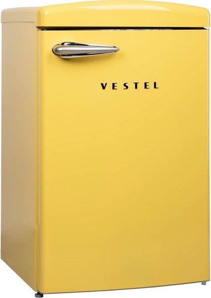 Retro SB14111 Sarı 122 Lt Statik Buzdolabı modelleri