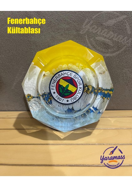 Fb El Yapımı Epoksi Küllük – Dekoratif Taraftar Ürünü, Ev Aksesuar