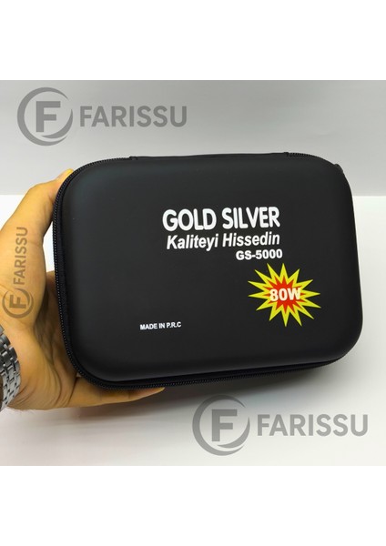 Gold Sılver GS-5000 6800MAH Bataryalı, Uzun Ömürlü, Şarjlı El Feneri