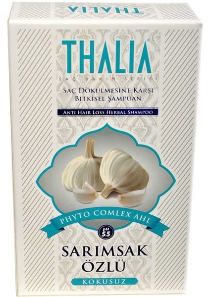 Sarımsak Özlü Saç Dökülmesine Karşı Kokusuz Şampuan 300 ml