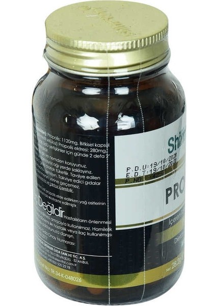 Shiffa Home Propolis Diyet Takviyesi 470 Mg x 60 Kapsül modelleri