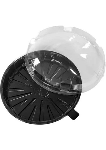 Plastik Waffle Kabı 50'li Set