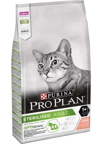 Pro Plan Sterilised Somonlu Kısırlaştırılmış Kedi Maması 3 kg