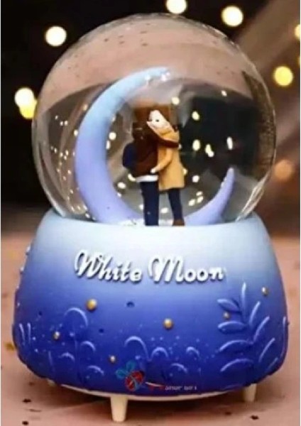 White Moon Kar Küresi Orta Boy fiyatları