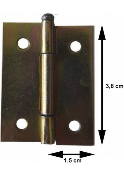 Yaprak Menteşe 1,5 cm