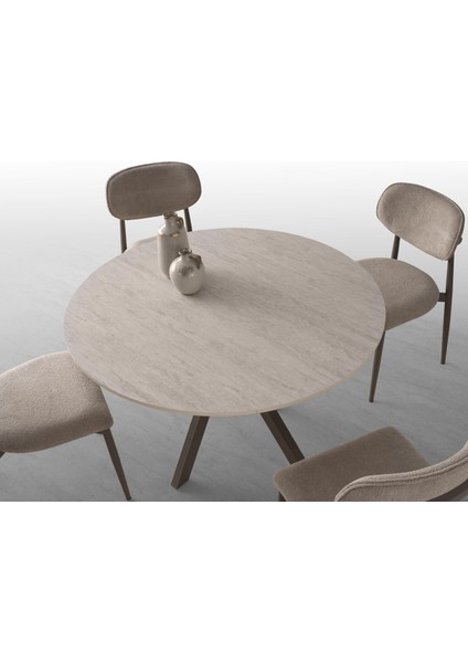 Nova T Yuvarlak Açılır Mutfak Masa Sandalye Takımı 70X120CM fırsatları