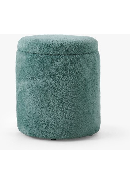 Teddy Bench ve Puff Seti Yeşil