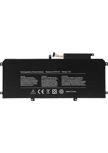 Asus UX305C, UX305F, C31N1411 Notebook Bataryası