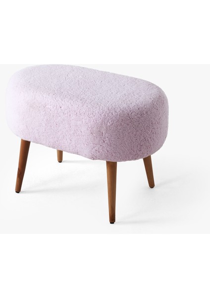 Teddy Bench ve Puff Set Pembe