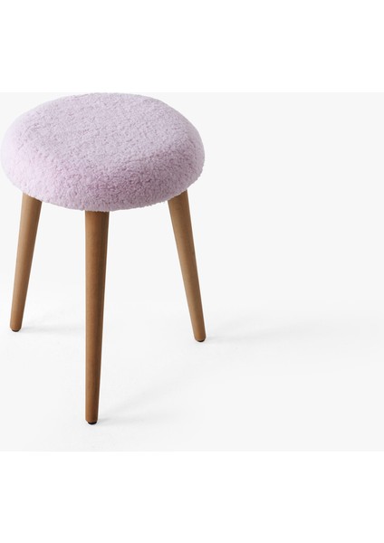 Teddy Bench ve Puff Set Pembe