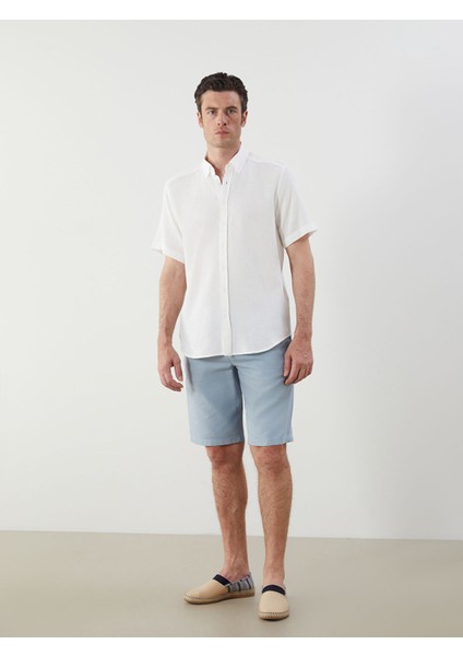 Yeni Sezon Standart Kalıp Kısa Kollu Gabardin Erkek Gömlek fiyatları