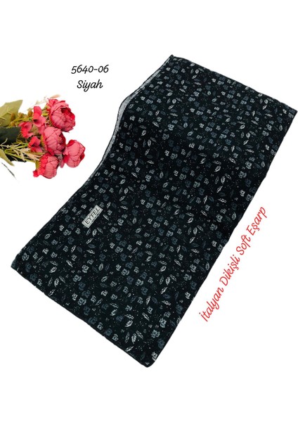 5640 Italyan Dikişli (Yazlık) Soft Eşarp