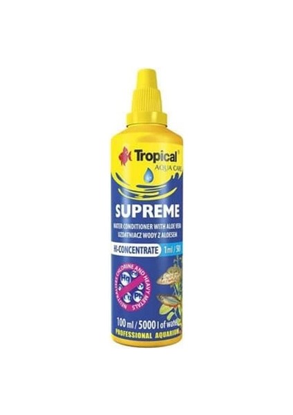 Tropical Supreme Aloe Vera Konsantreli Musluk Suyu Düzenleyici 100 ml