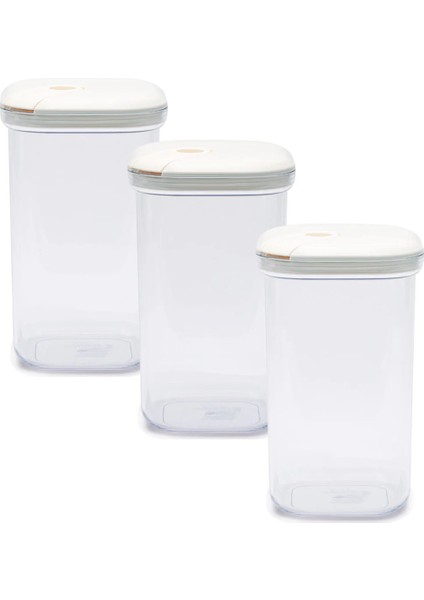 Pull Box Kavanoz 1.5l 3’lü Set