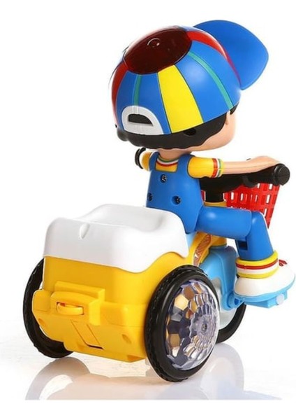 Düş Yeri Işıklı ve Sesli Oyuncak Bisikletli Pepe 17X17 cm fırsatları