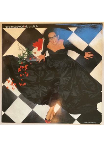 Nana Mouskouri Du Und Ich Lp Plak (Orijinal 1987 Dönem Alman Baskı Plak)