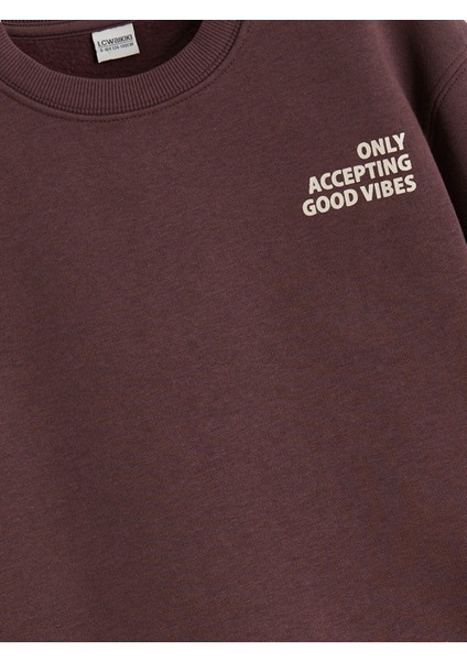 Lcw Kids Mürdüm Bisiklet Yaka Kız Çocuk Sweatshirt indirimleri