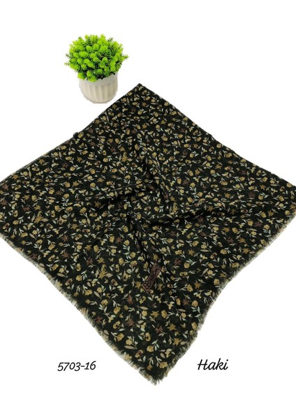 5703 Flamlı Pamuk Eşarp