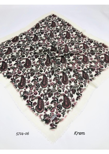 5714 Flamlı Pamuk Eşarp