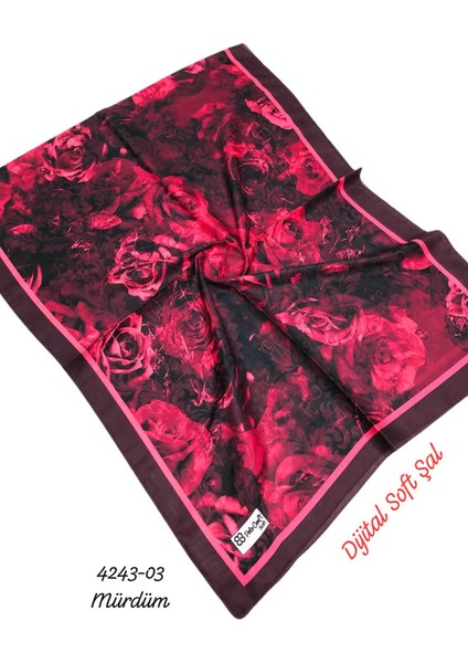 4243 Dijital Soft Şal