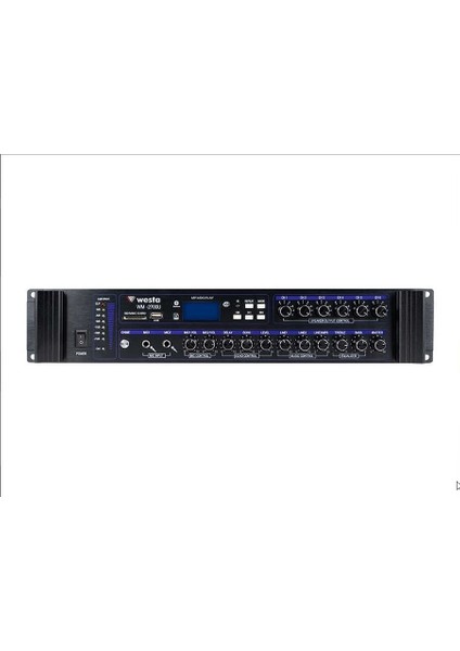 WM-2700U 700W USB/BT/SD 6 Bölgeli Hat Trafolu Mikser Amfi - Anfi