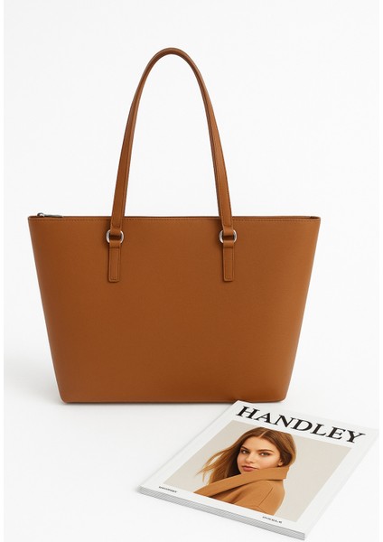 Klasik Shopper Büyük Kapasiteli Omuz Çantası