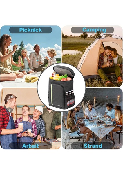 Büyük Sırt Çantası, 30L, Yalıtımlı, Su Geçirmez, Ultra Hafif, Kamp ve Mangal Için fırsatları