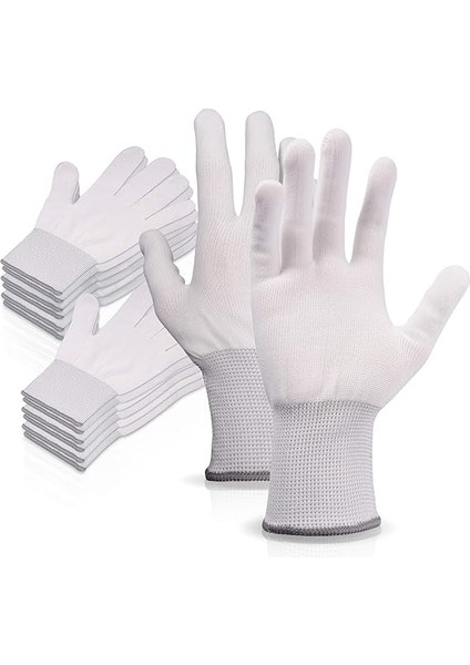 Anti Statik Pu Kaplamalı Naylon Iplik Yardımcı Iş Eldiveni