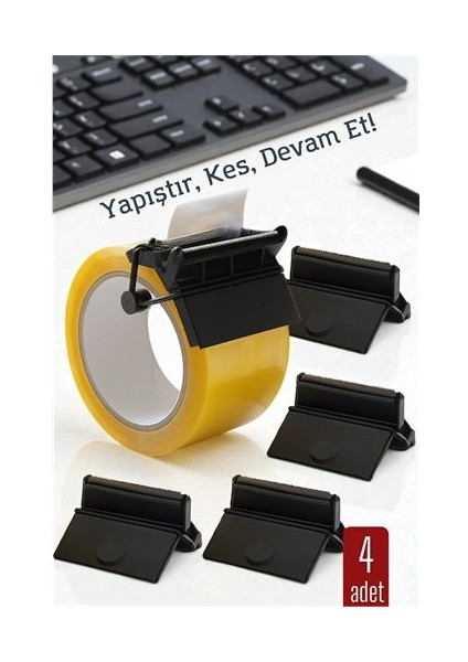 Koli Bantı Kolay Kesme Aparatı Bantkes 4 Lü Paket