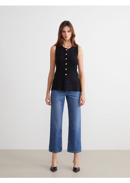 Yeni Sezon Bisiklet Yaka Kadın Triko Yelek fiyatları