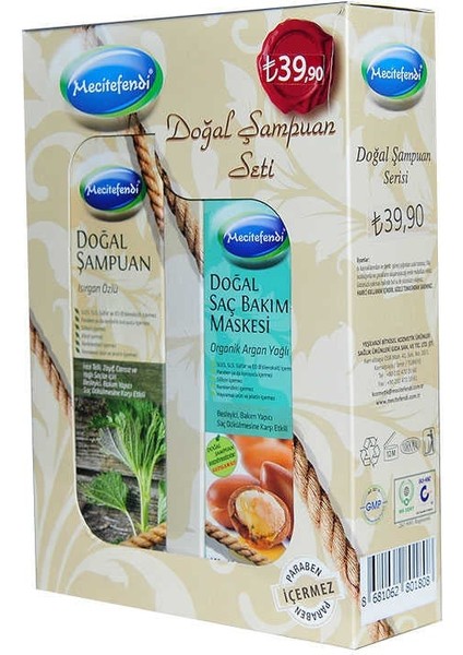 Isırgan Şampuan 250 ml + Argan Yağlı Saç Maskesi 150 ml modelleri