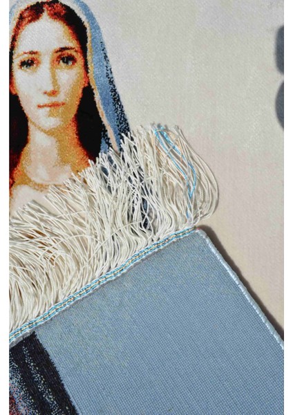 Meryem Ana Portresi Tablo Halı 50X70 cm (0.35 M²) fiyatları