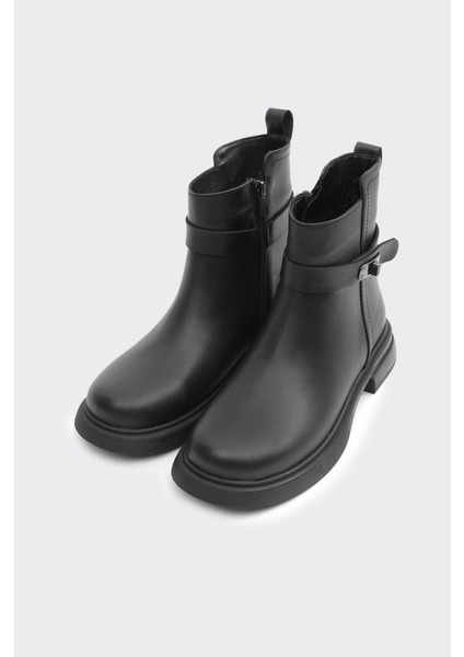 Hakiki Deri Fermuarlı Kadın Bot fiyatları