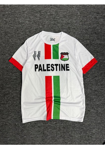 Filistin Palestıne Özel Tasarım Beyaz Forma