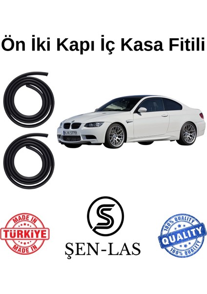 Bmw 3 Serisi E92 (2007-2013) Şen-Las Kadifeli Ön Iki Kapı Fitili ŞL33004