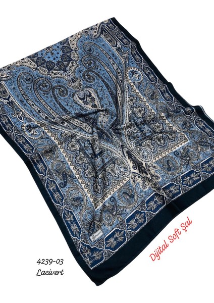 4239 Dijital Soft Şal