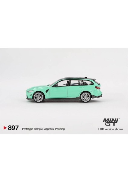 897 Bmw M3 M Performance Touring Mint Green 1/64 Model Araba fiyatları