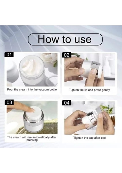 Hava Almayan Losyon Kavanozu 50 ml modelleri