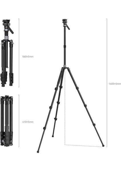 4221 Karbon Seyahat Video Tripod fiyatları