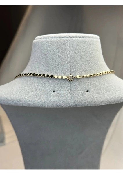 Xuping 14K Kaplama Pul Ezme Zincir modelleri