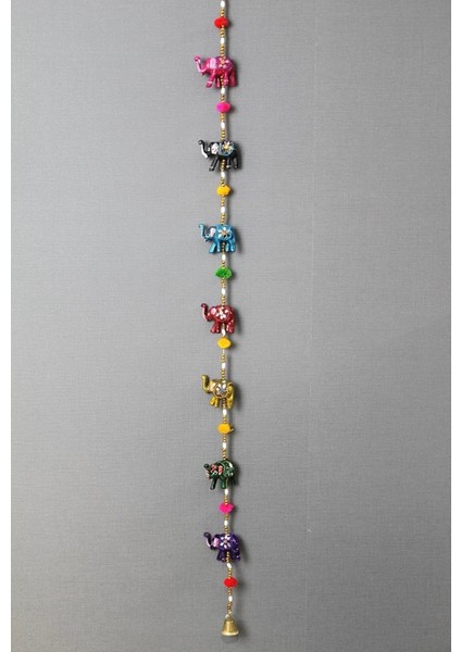 7'li Asmalı Aynalı Fil KSK3114