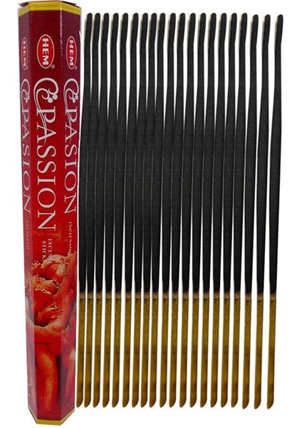 Tutku Aşk Kokulu 20 Çubuk Tütsü - Passion