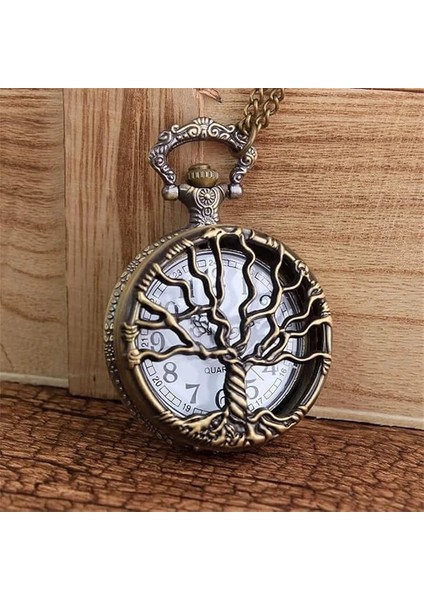 Hayat Ağacı Tasarımı Köstekli Saat ALK2612