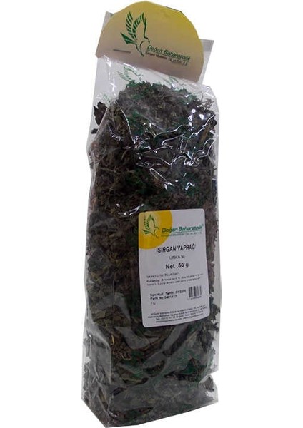 Doğal Isırganotu Yaprağı 50 gr Paket modelleri