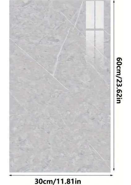 Gri Mermer Desenli Alüminyum Plastik Duvar Sticker fırsatları