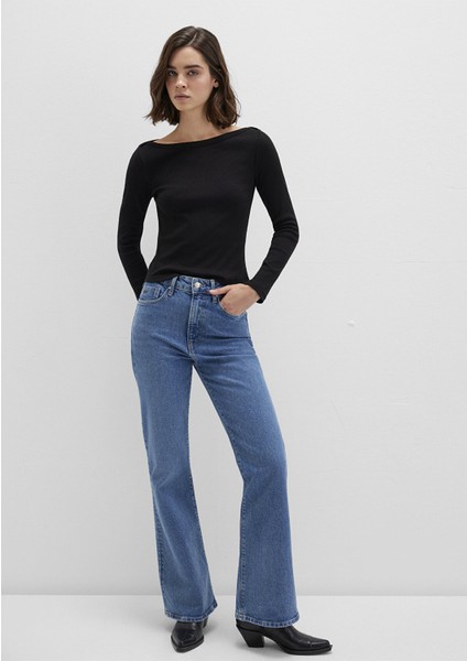 Kadın Uzun Kollu Basıc Siyah 1613622-900 fiyatları