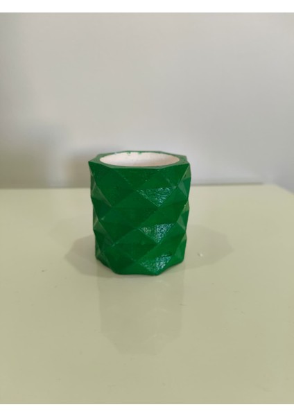 Geometrik Kaktüs Skulent Saksısı - Dekoratif Ev Aksesuarı